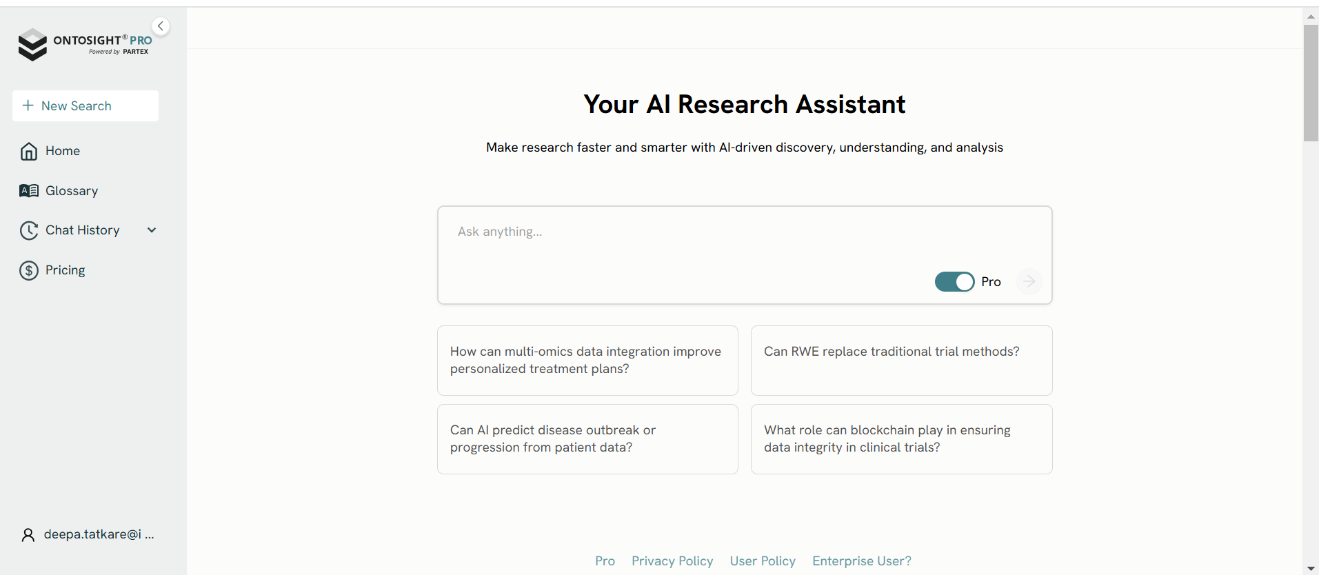 Ontosight.ai website preview