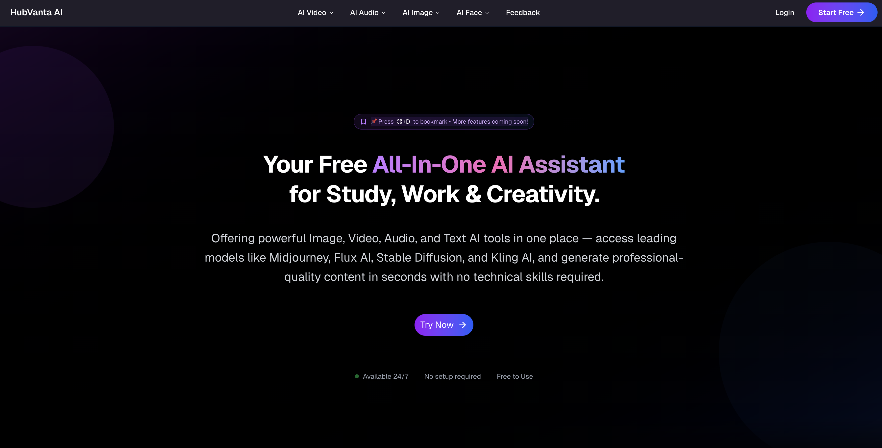 HubVanta AI preview
