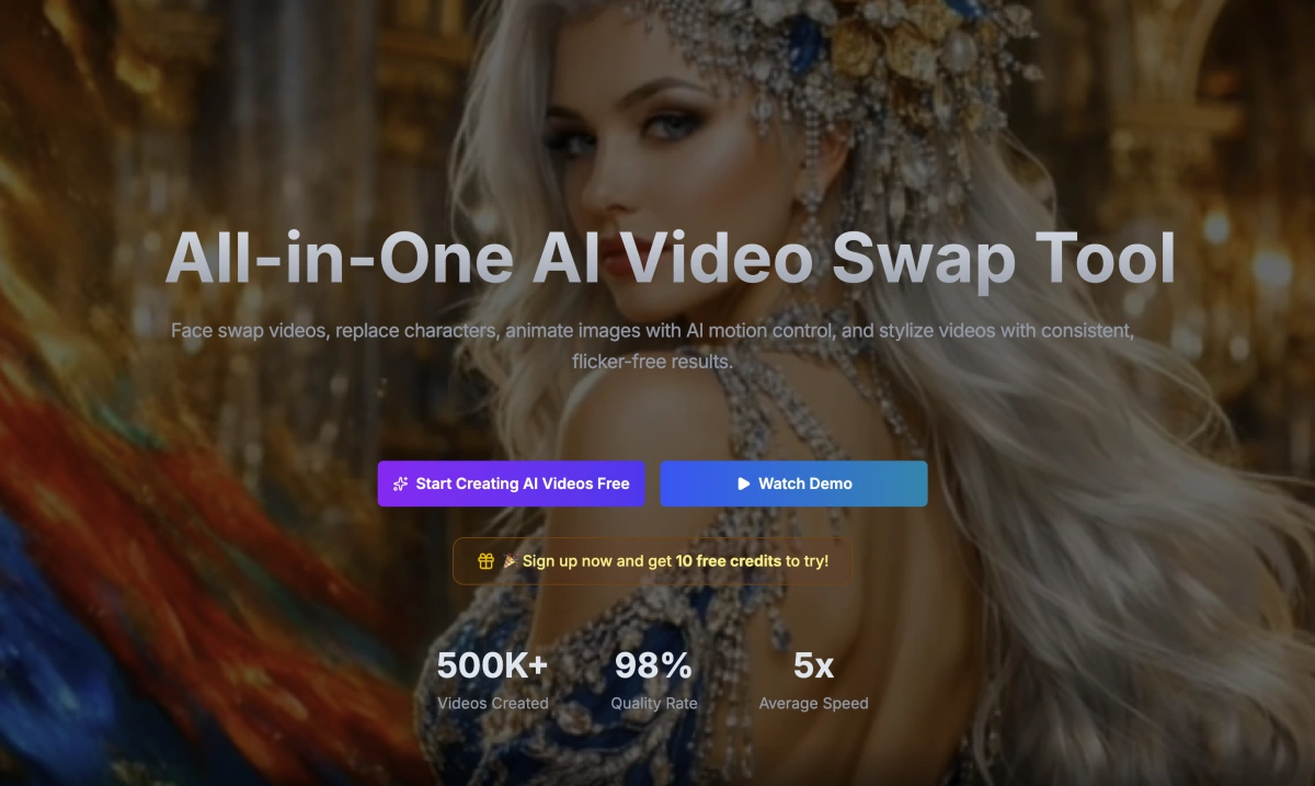 Video Swap preview