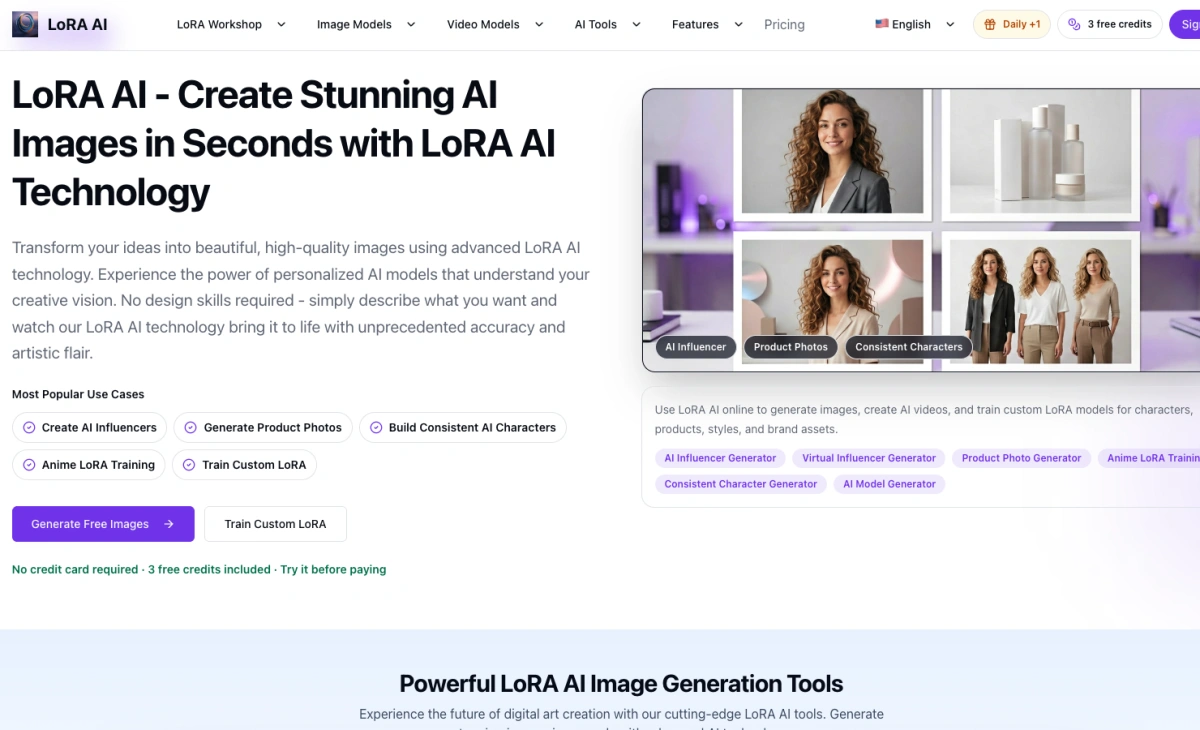 LoRA Trainer preview
