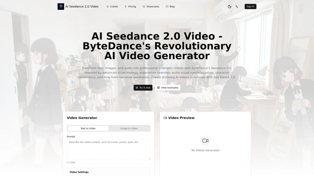 AI Seedance 2.0 Video preview