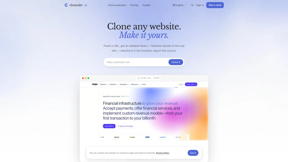 Clonesite