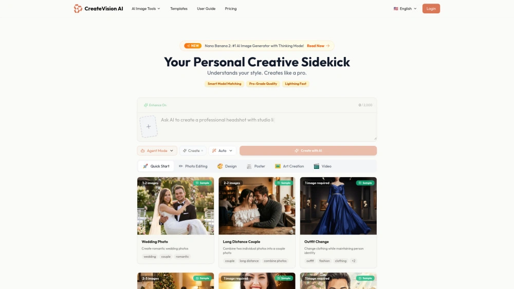 CreateVision AI preview