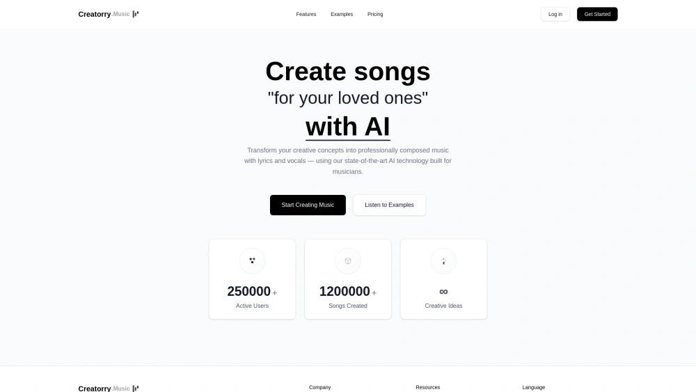 Creatorry Music preview