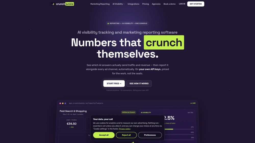 CrunchJunkie preview