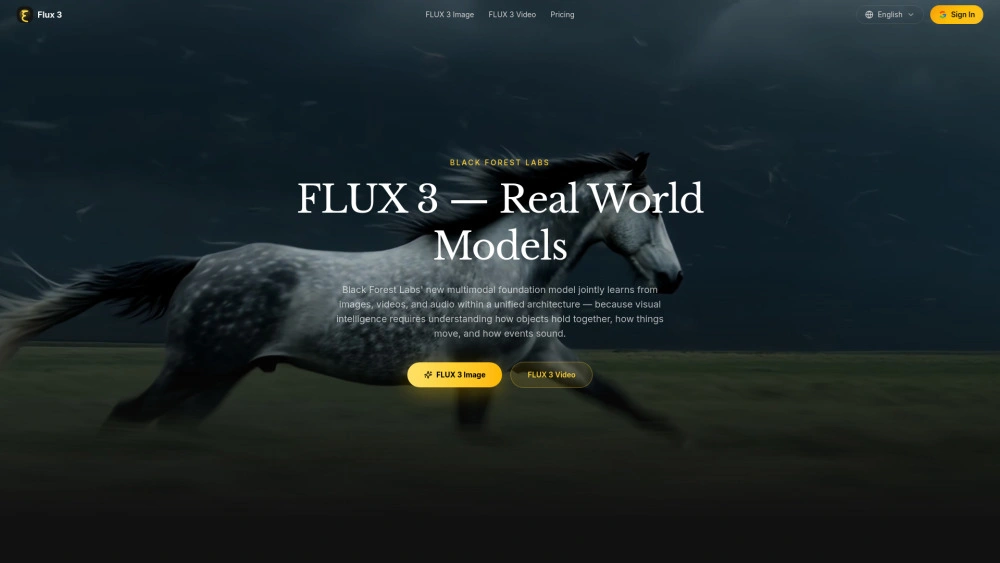 FLUX 3 preview