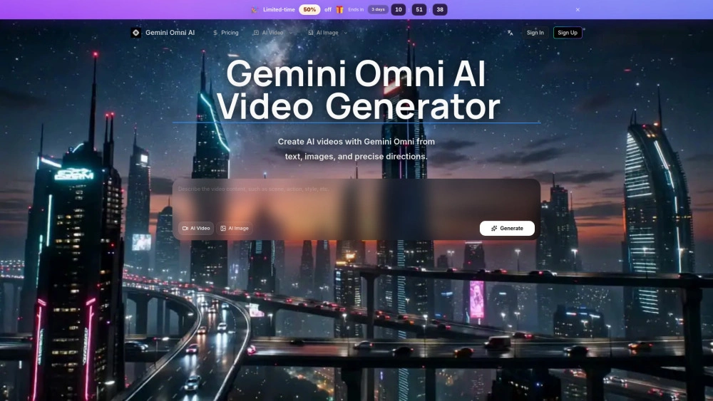 Gemini Omni AI Video preview