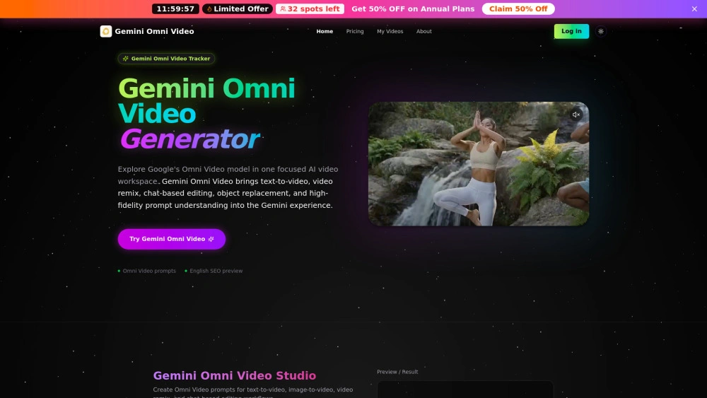 Gemini Omni Video preview