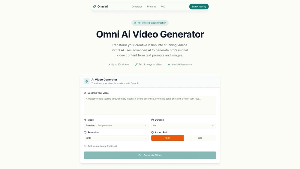 Omni AI preview