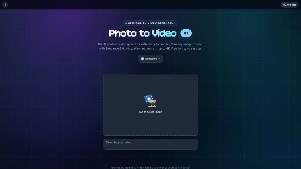 Photo to Video preview