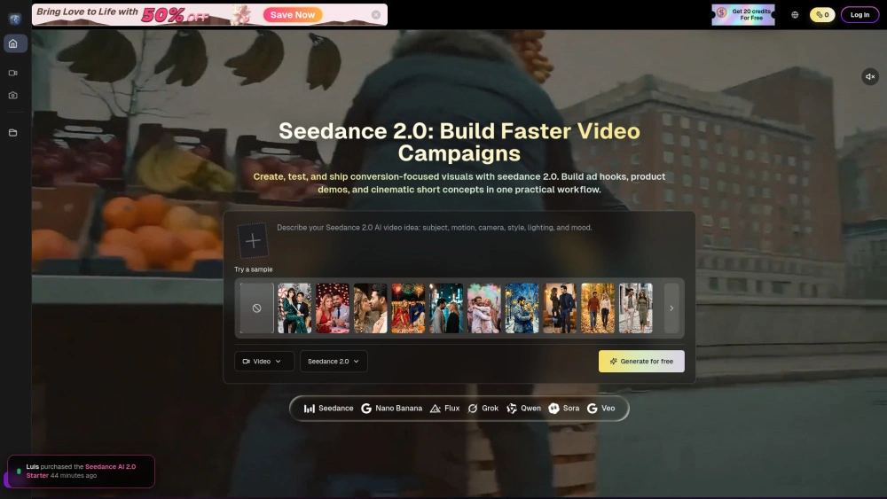 Seedance 2.0 Video Generator preview