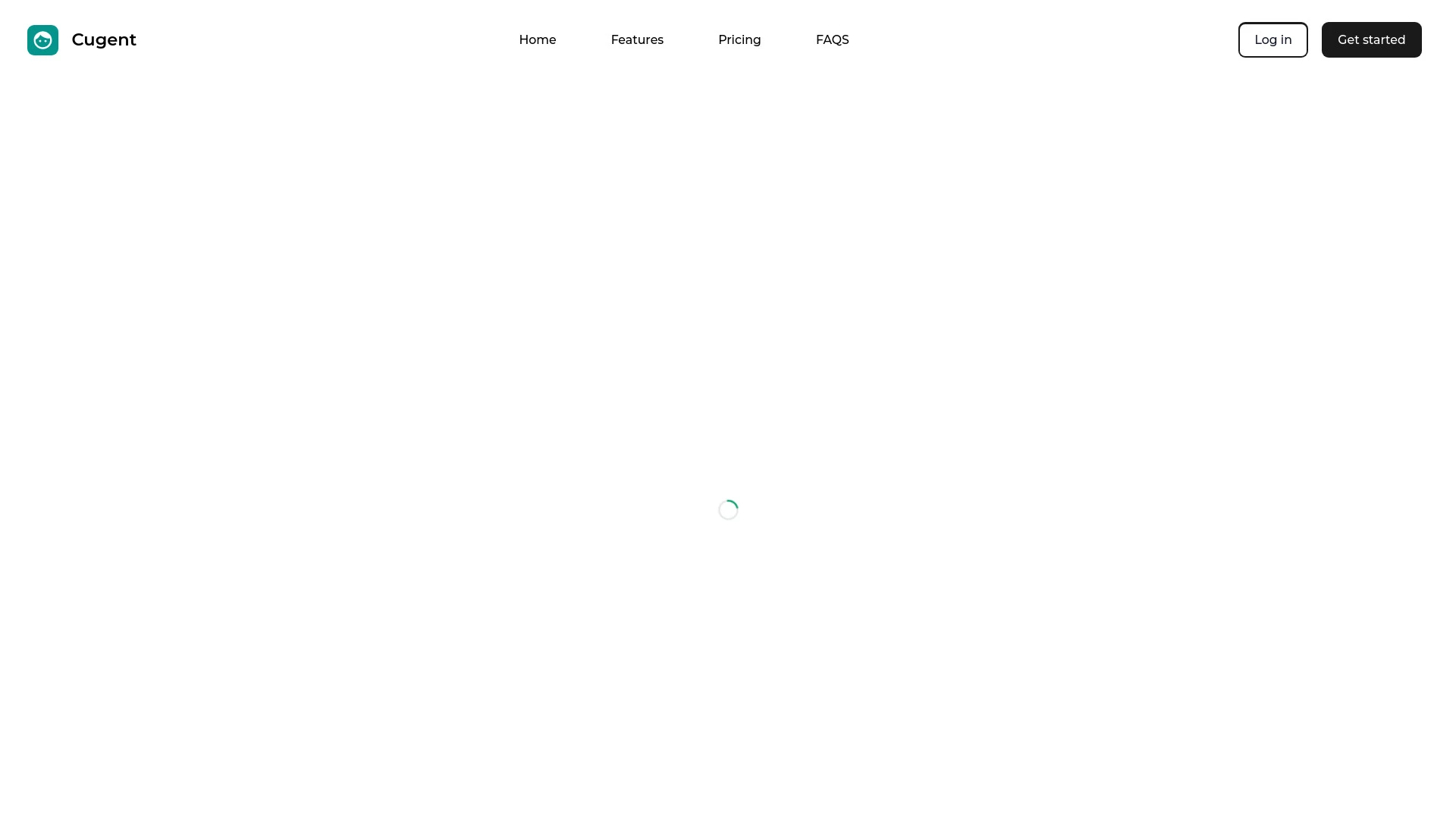 Cugent website preview