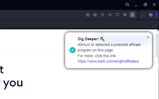 AfiHunt AI website preview