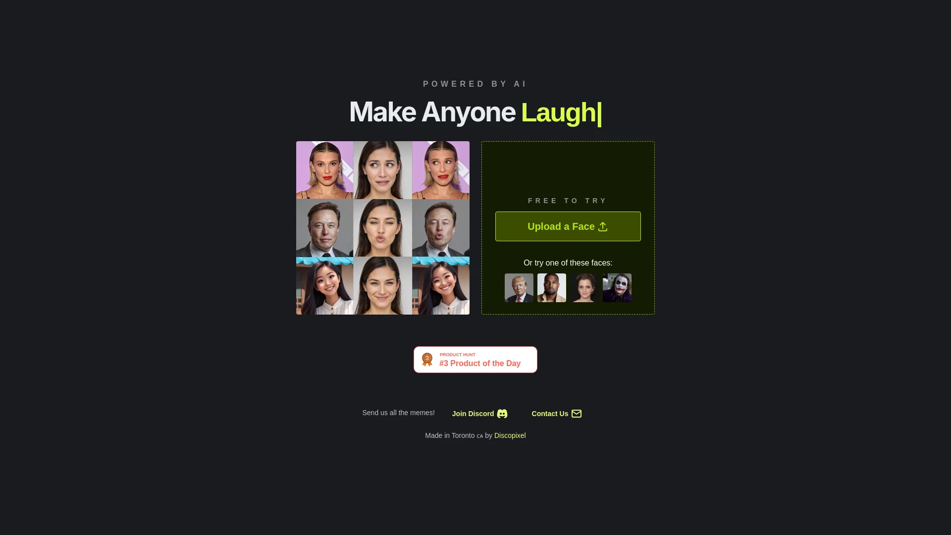 Discopixel website preview