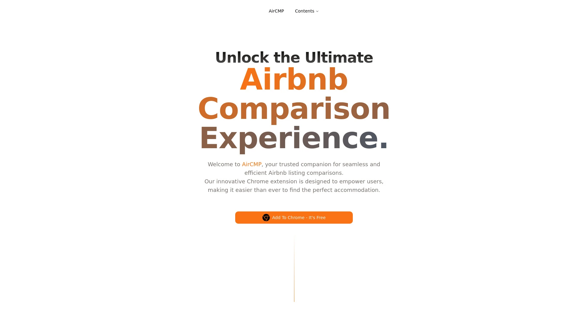 AirCMP website preview