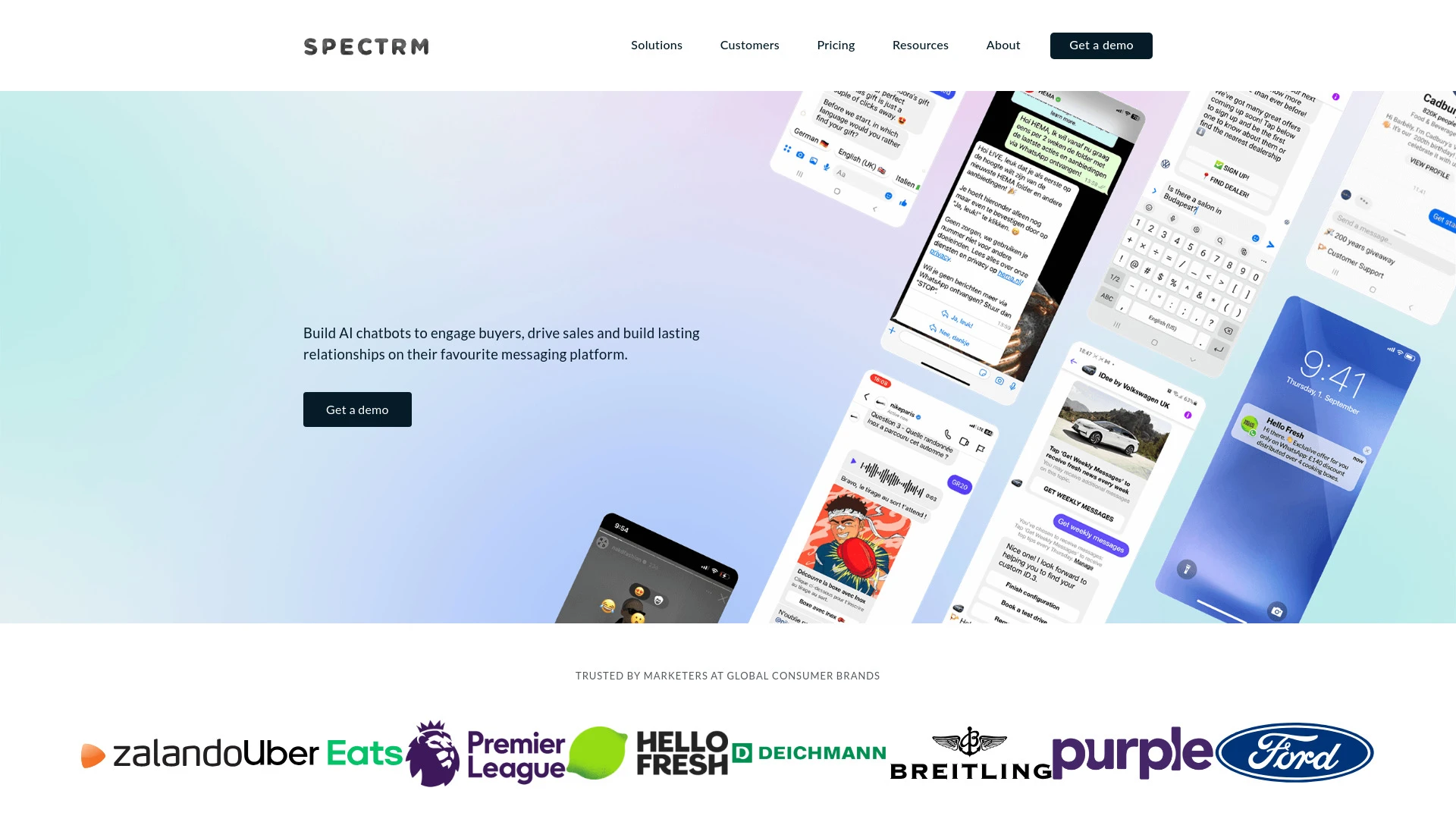 Spectrm Conversational Marketing Automation Platform preview