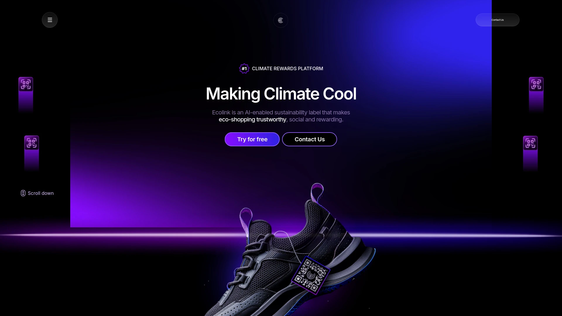 EcoLink website preview