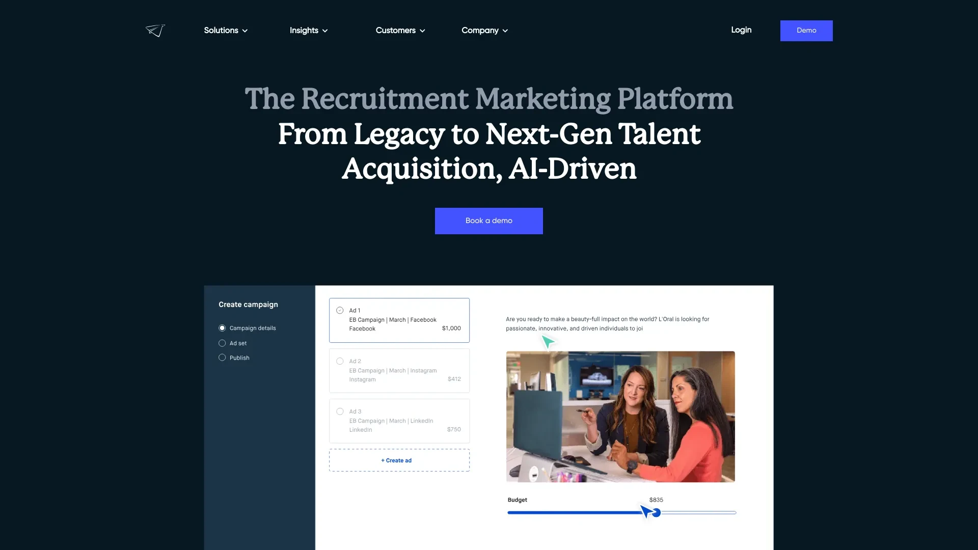 SmartDreamers website preview