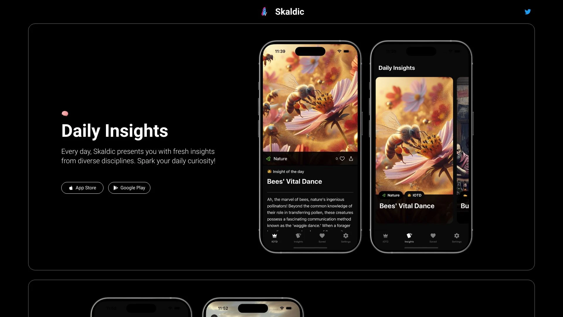 Daily New Insights website preview