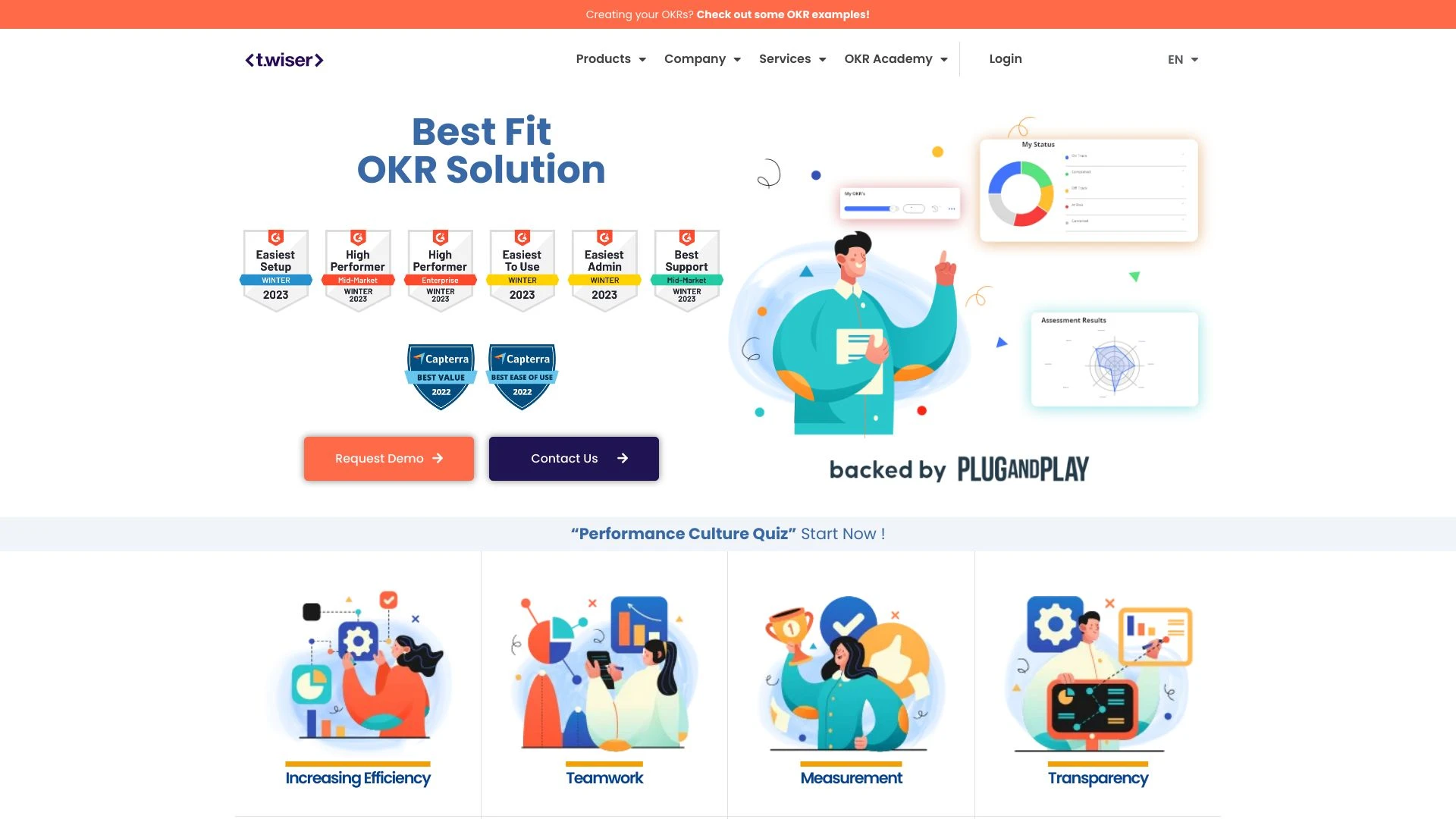 Twiser website preview