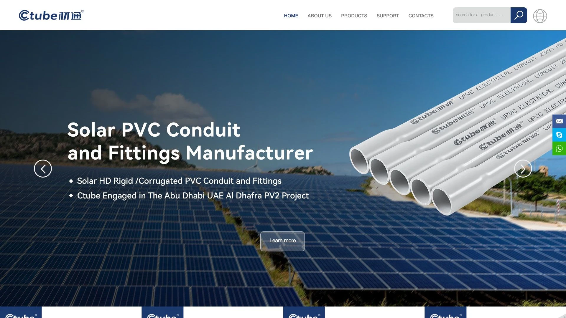 Ctube | Professional PVC Conduit Pipe Manufacturer and Supplier preview