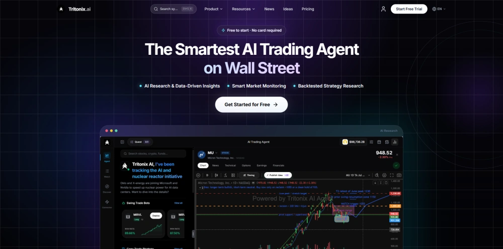 Tritonix.ai preview